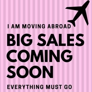 Big sales coming soon